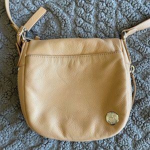 Vince Camuto crossbody Beige purse.